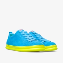 Camper Runner Mens Sneakers US-02152 Neon Blue Online